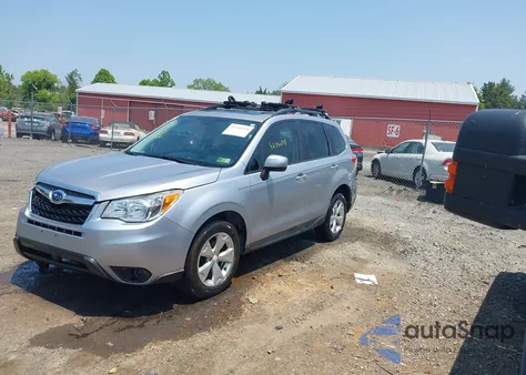 2016 Subaru Forester 2.5I Premium from USA, damaged, VIN JF2SJAFC7GH536020
